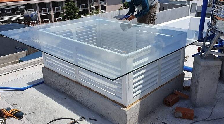3 loại vật liệu làm mái che giếng trời thông dụng nhất hiện nay